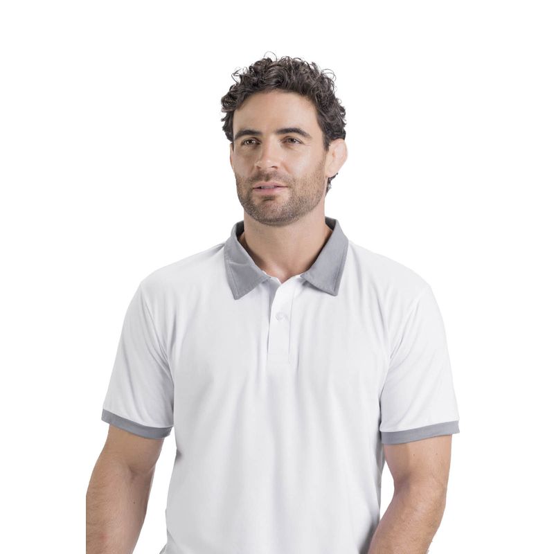 Polo Masculino Blanco Mp 3354