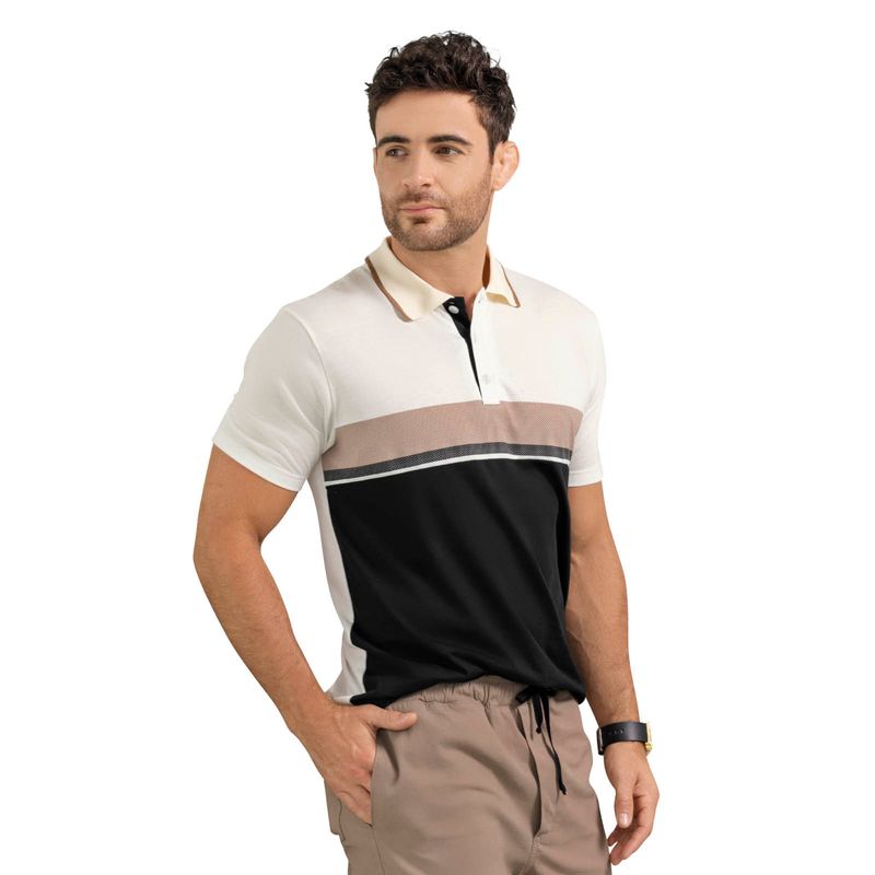 Camiseta Polo Hombre Multicolor Mp 34604