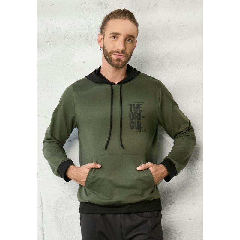 Chompa Hombre Verde Militar Rutta 2061