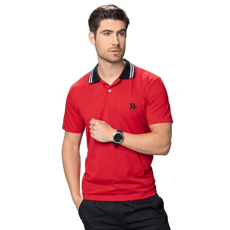 Polo Hombre Rojo Mp 89871