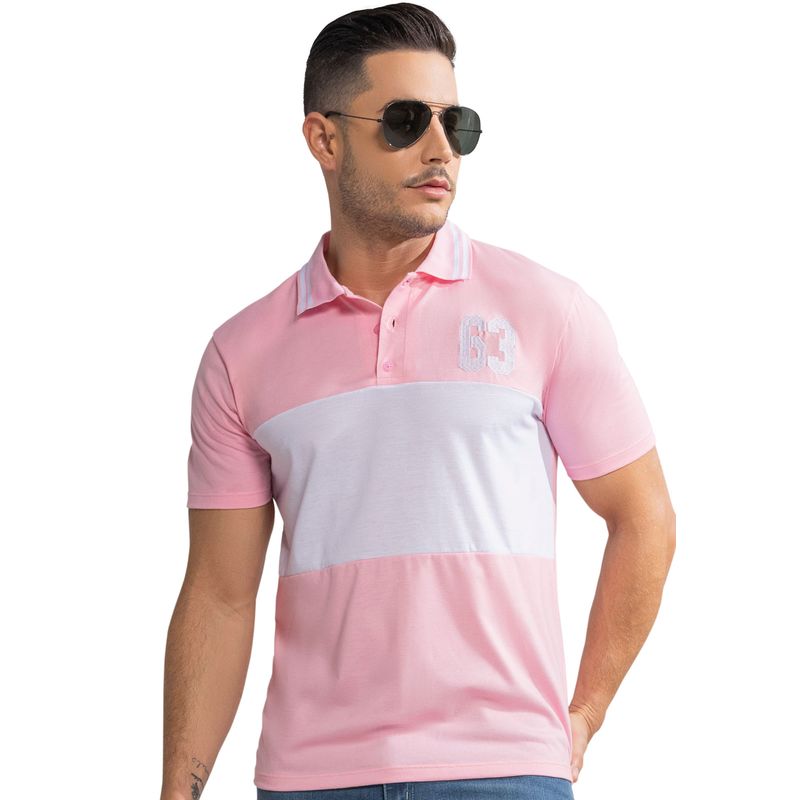 Polo Hombre Rosa Mp 390