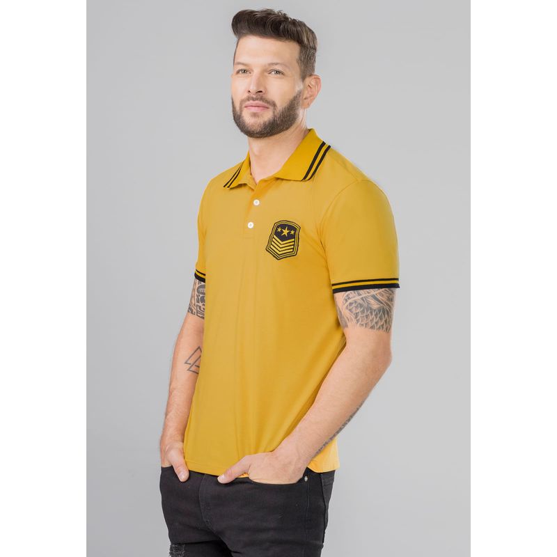 Polo Hombre Naranja Mp 352