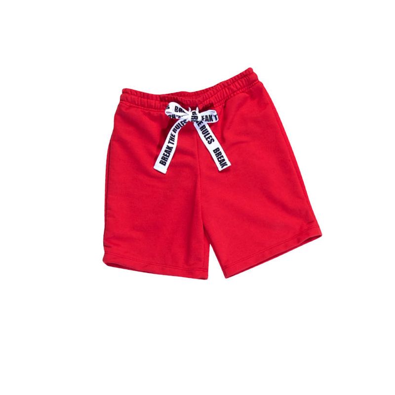 Bermuda Niños Infantil Rojo Mp 92851