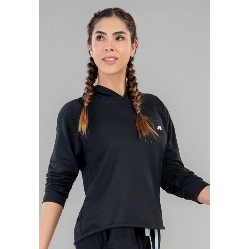 Buzo Mujer Negro FI 89858