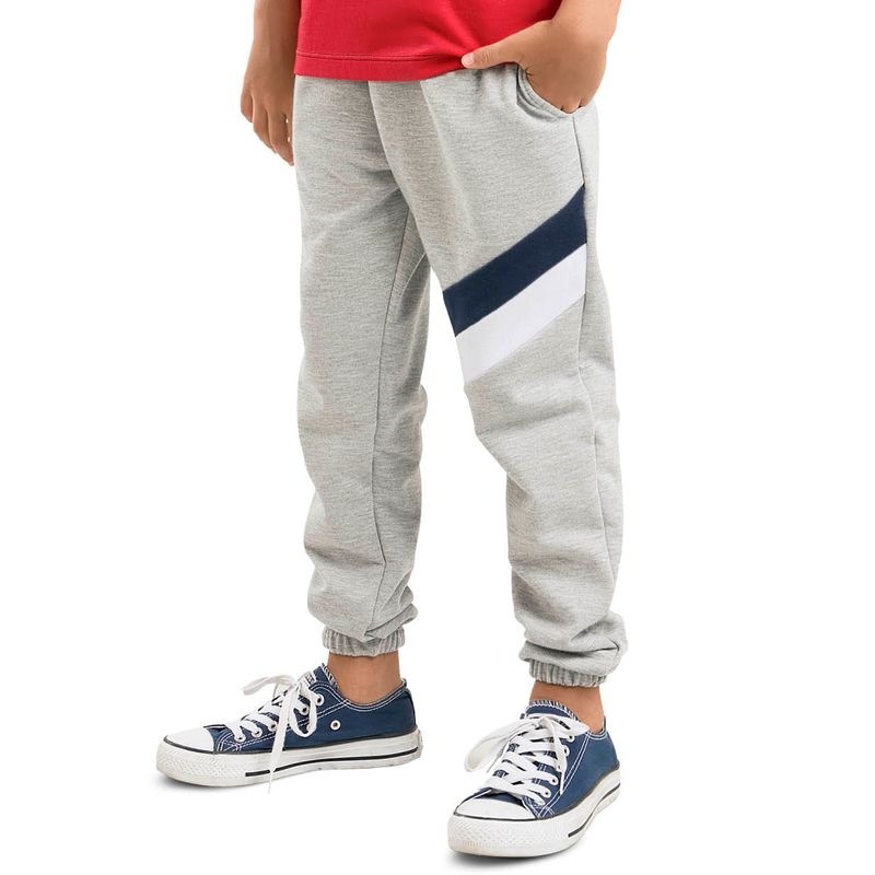 Jogger Infantil Masculino Gris Mp 32974
