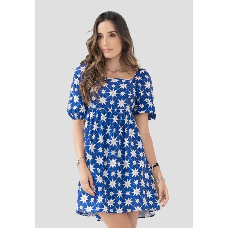 Vestido Corto Mujer Multicolor Rutta 32817