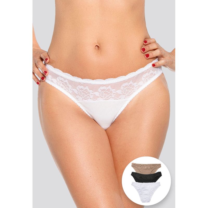 Panty Mujer Blanco FI 96634