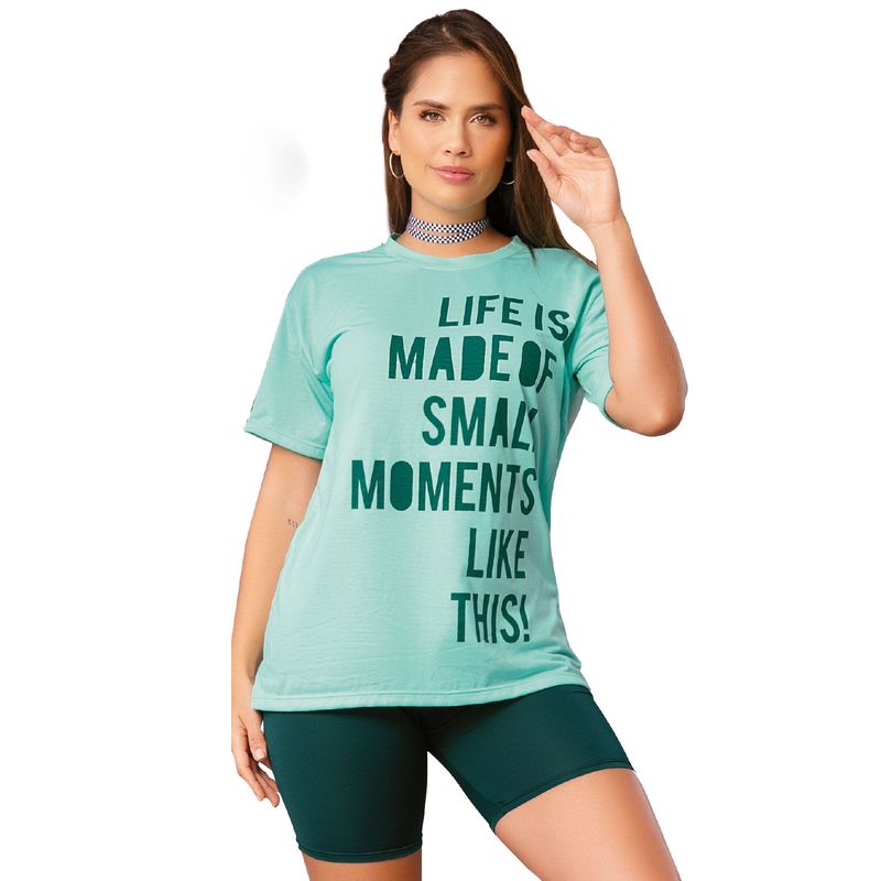Conjunto Mujer Verde Atypical 31524