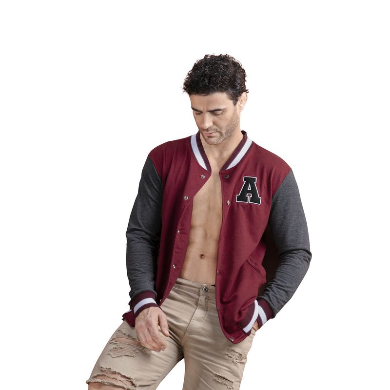 Chaqueta Masculino Vinotinto Mp 89880