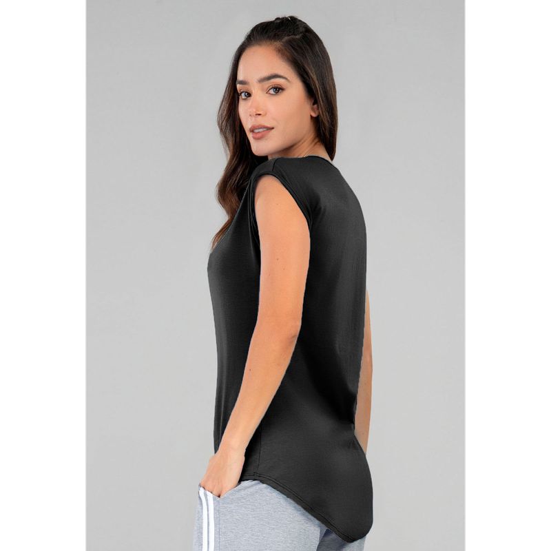 Camiseta Mujer Negro Fi 92714