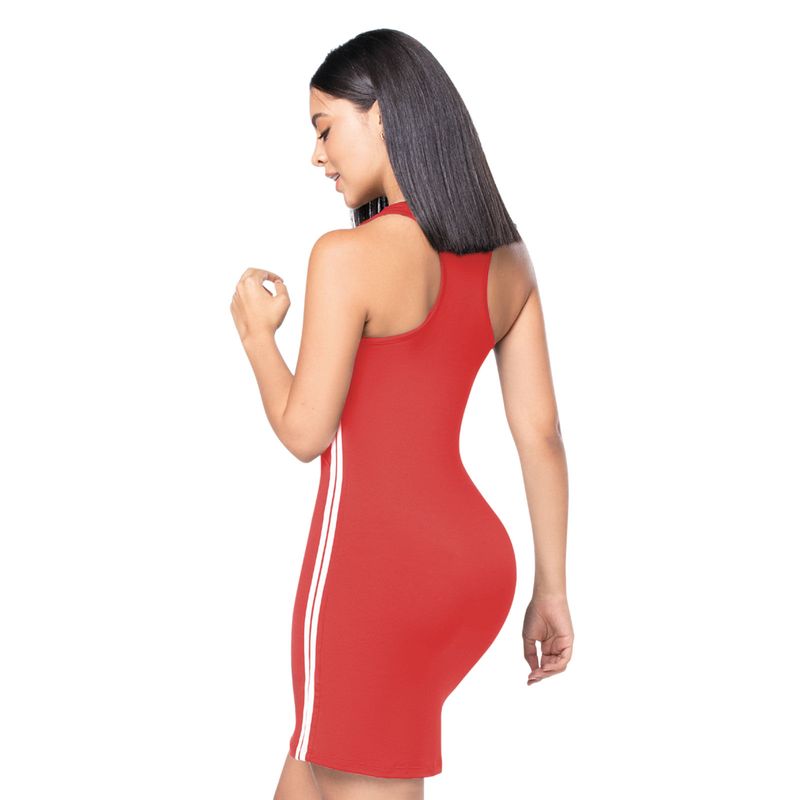 Vestido Mujer Rojo Fi 3012