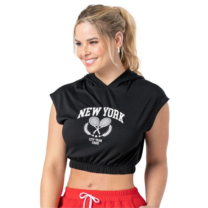 Camiseta Mujer Negro Fi 4998