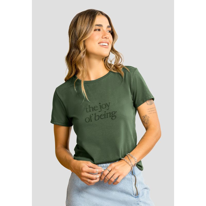Camiseta Mujer Verde Militar Rutta 104031
