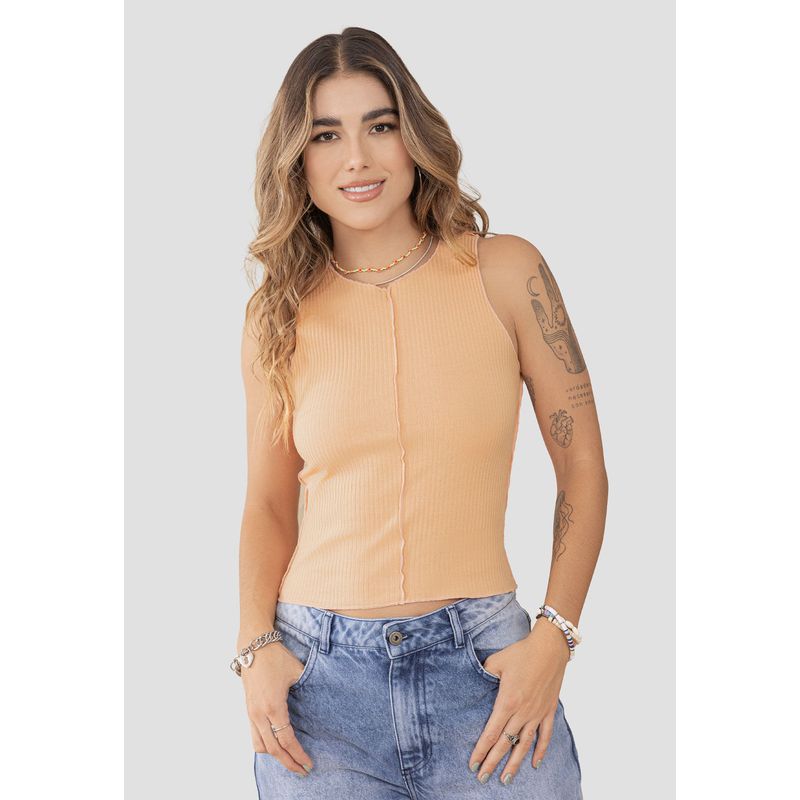 Camiseta Mujer Naranja Rutta 7714