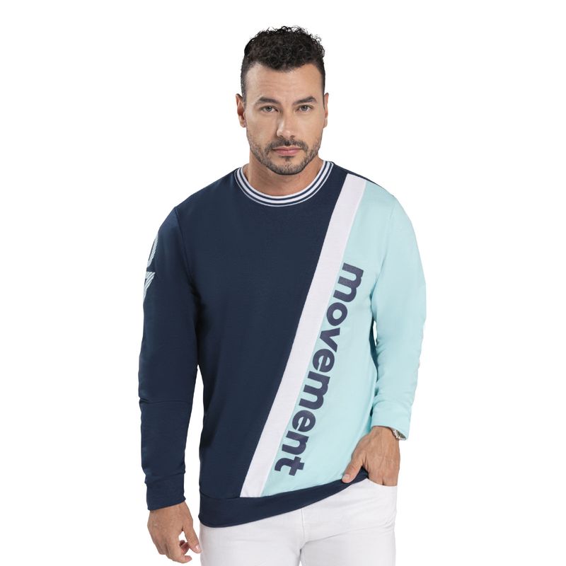 Buzo Hombre Azul Mp 101744