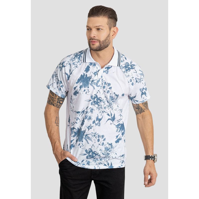 Polo Hombre Blanco Mp 103966