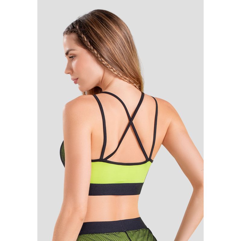 Top Mujer Negro Fi 104308