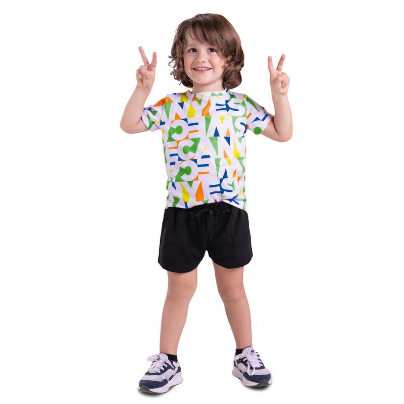 Conjunto Infantil Masculino Multicolor Mp 3791