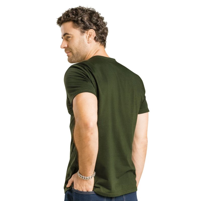 Camiseta Hombre Verde Mp 1113