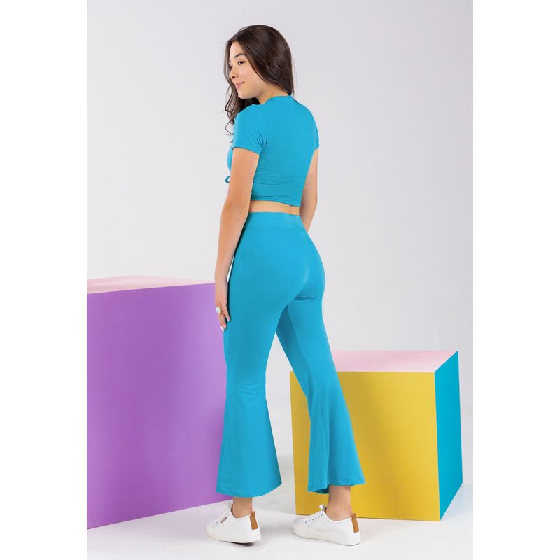 Conjunto Niñas Infantil Azul Turquesa Mp 101172