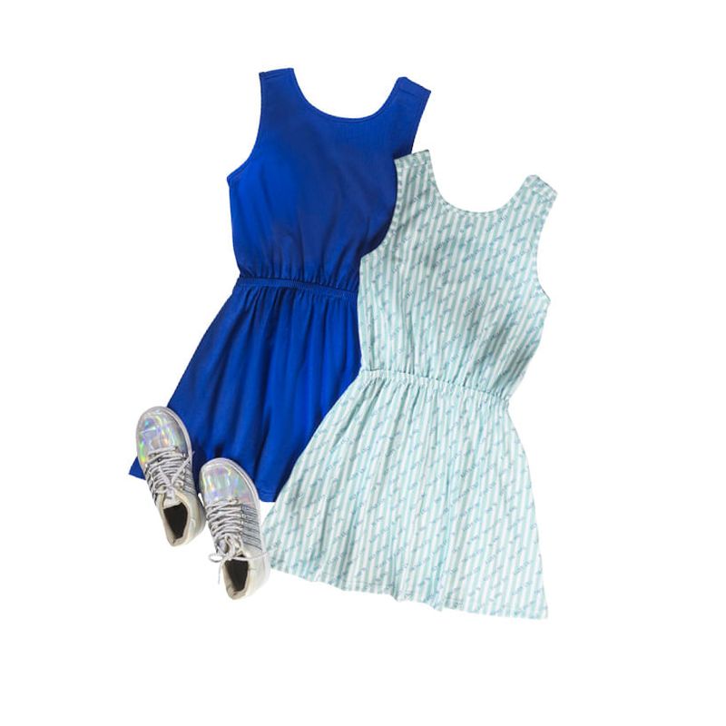Vestido Paq X2 Infantil Multicolor Mp 2853