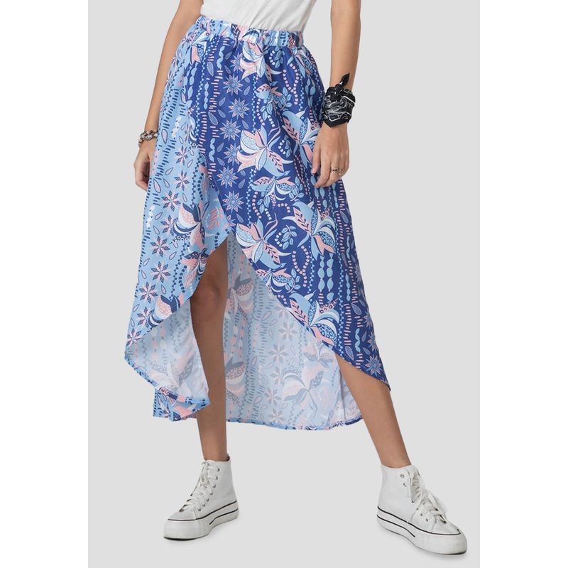 Falda Larga Mujer Multicolor Rutta 6929