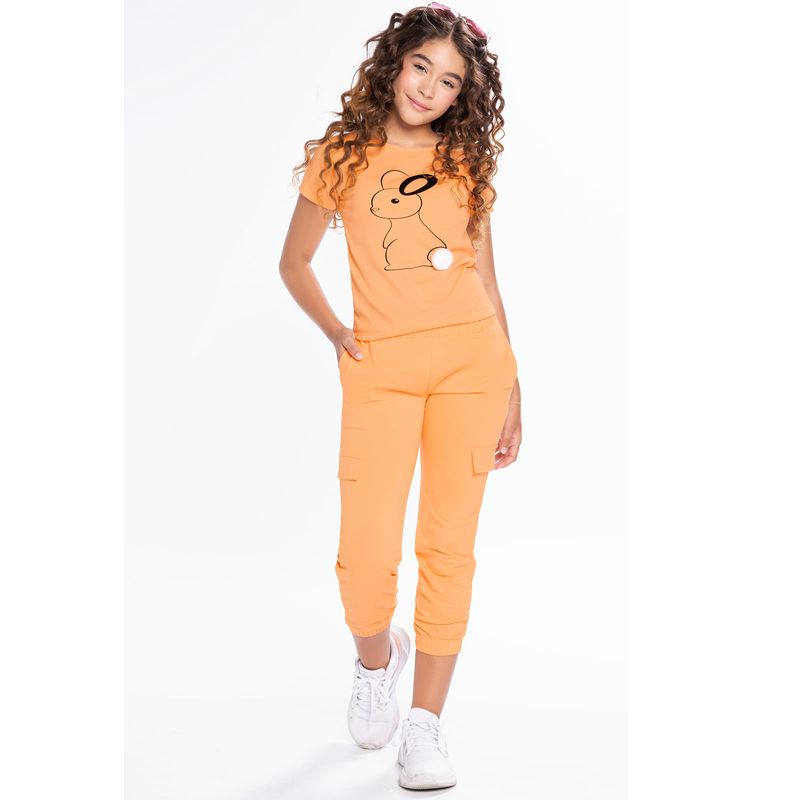 Jogger Infantil Femenino Amarillo Mp 210