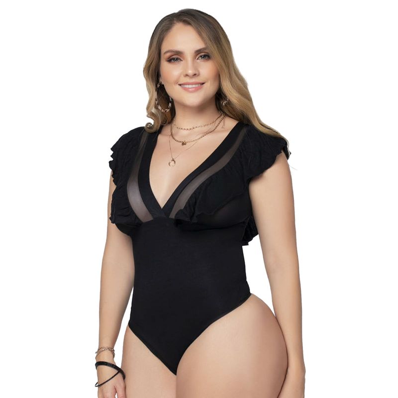 Body Control Mujer Negro Mp 7725
