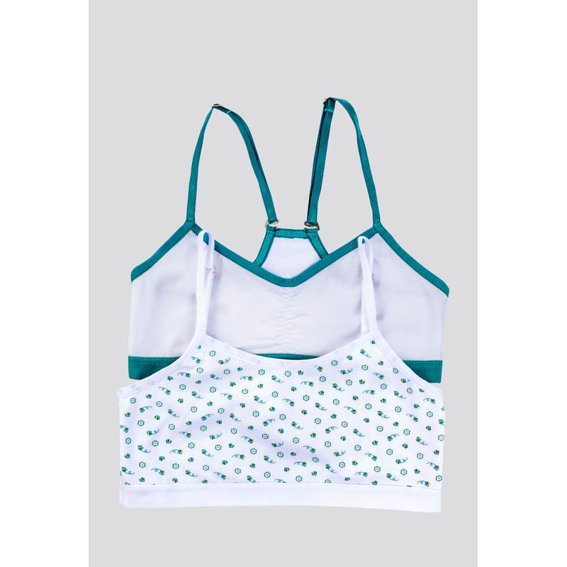 Top Paq X2 Infantil Blanco/Estampado FI 3849