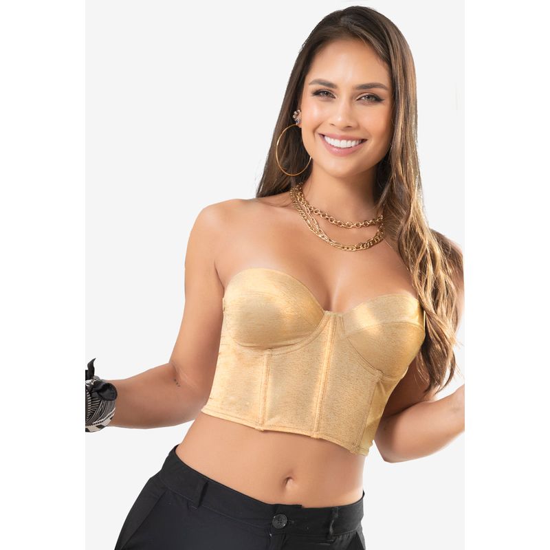Blusa Mujer Amarillo Atypical 2709