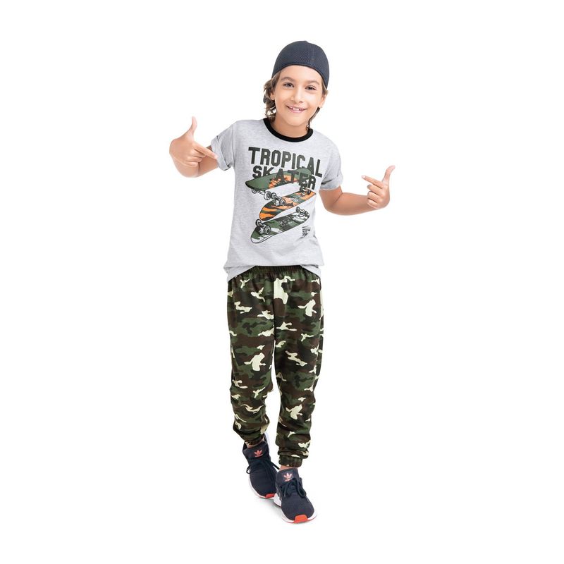 Conjunto Niños Infantil Estampado MP