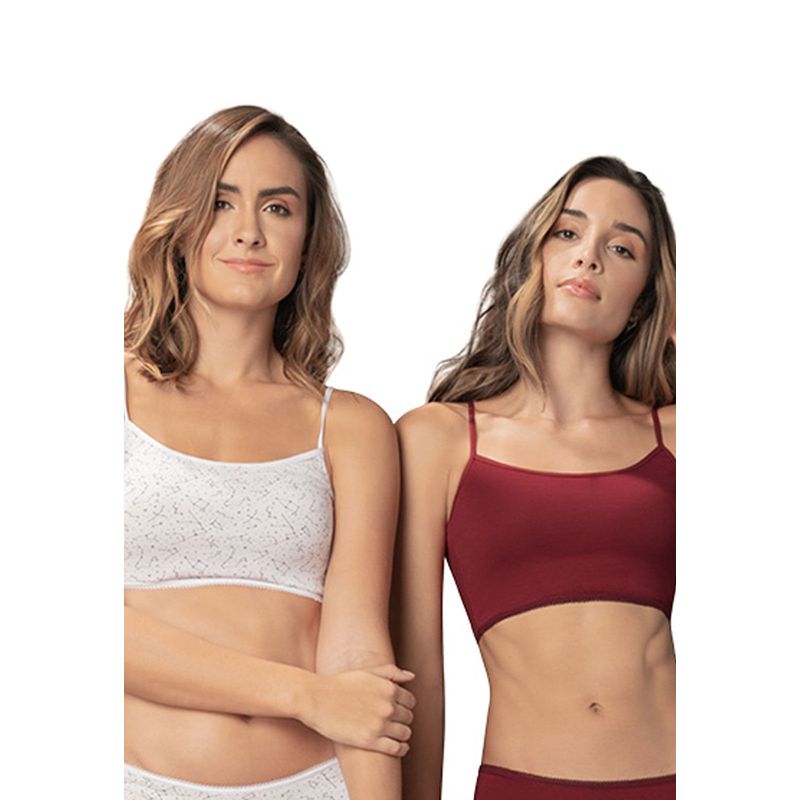 Top Paq X2 Mujer Multicolor Fi 84478