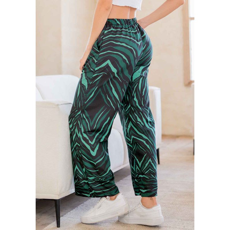 Pantalón Mujer Verde Rutta 101088