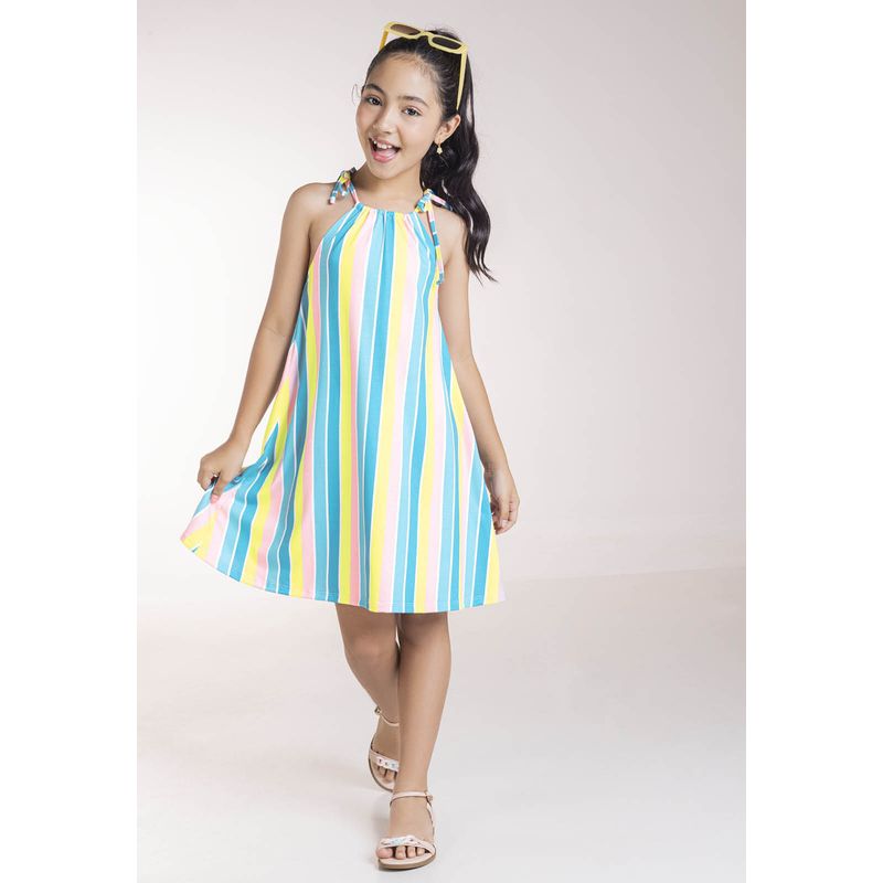 Vestido Infantil Multicolor Mp 1873