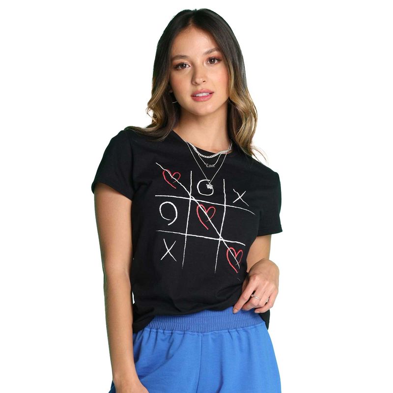 Camiseta Juvenil Negro Atypical 4547