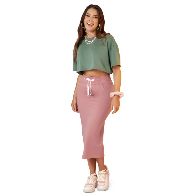 Conjunto Mujer Rosa Atypical 9654