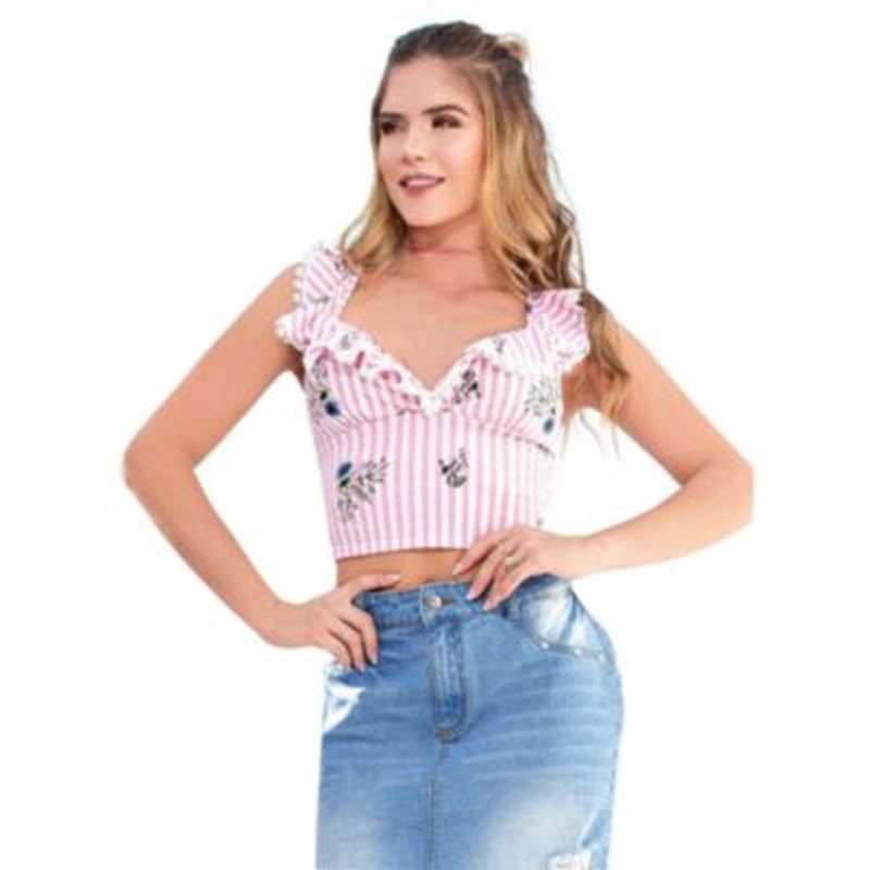 Blusa Juvenil Para Mujer Atypical -Estampado