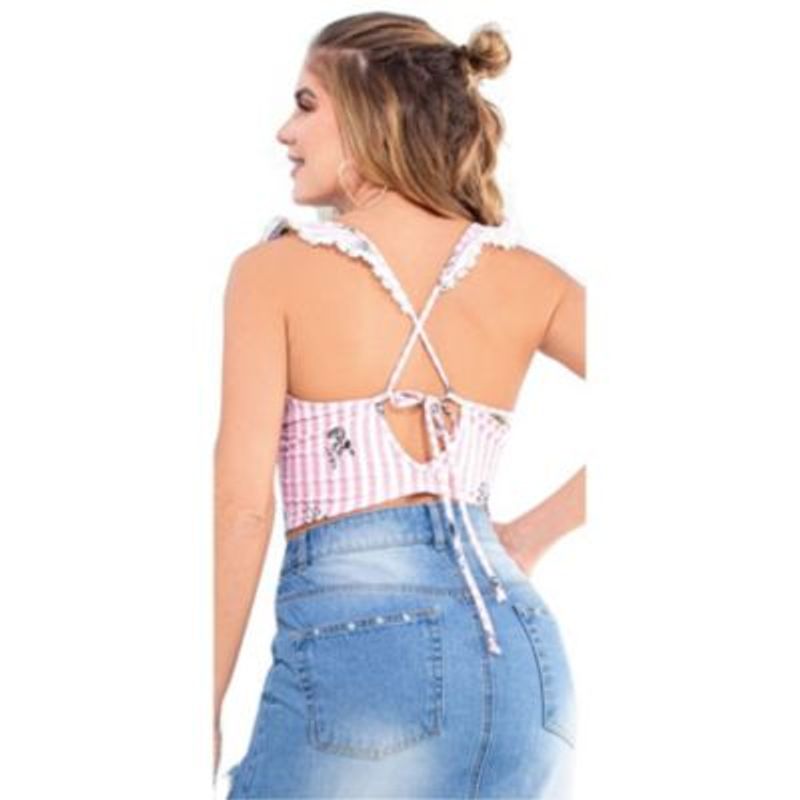 Blusa Juvenil Para Mujer Atypical -Estampado