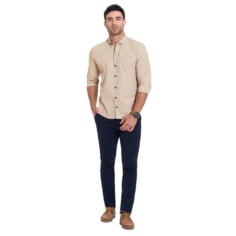 Camisa Adulto Masculino Caqui MP