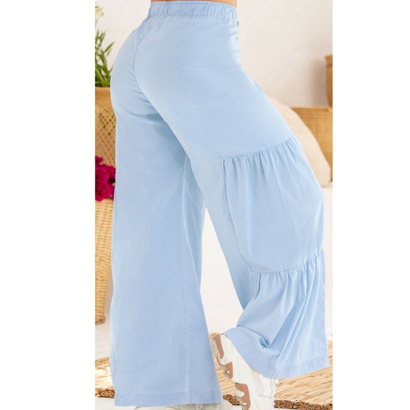 Pantalón Para Mujer Azul Claro Atypical
