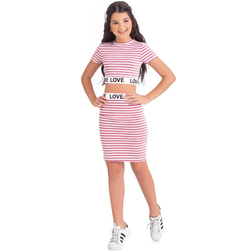 Conjunto Infantil Bebés Rosa Mp 86770