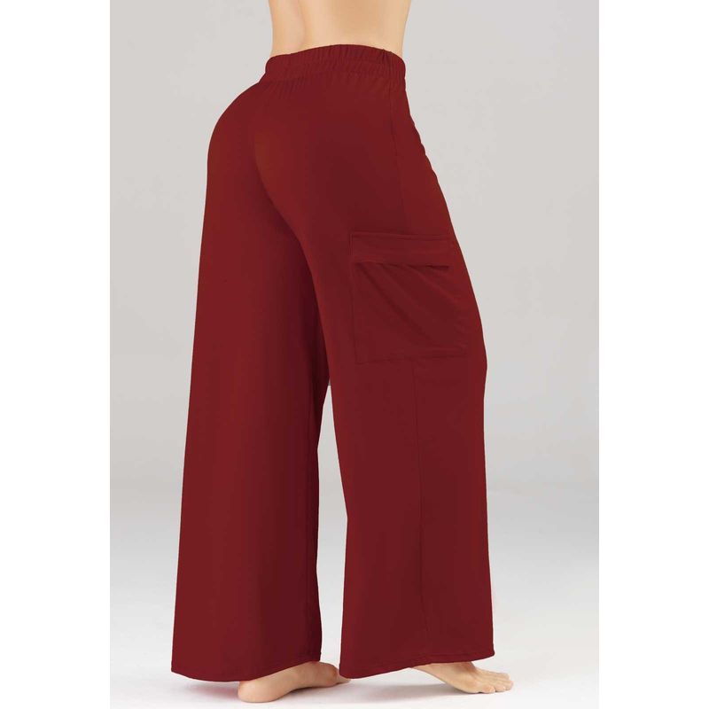 Pantalón Sudadera Mujer Rojo FI 8618