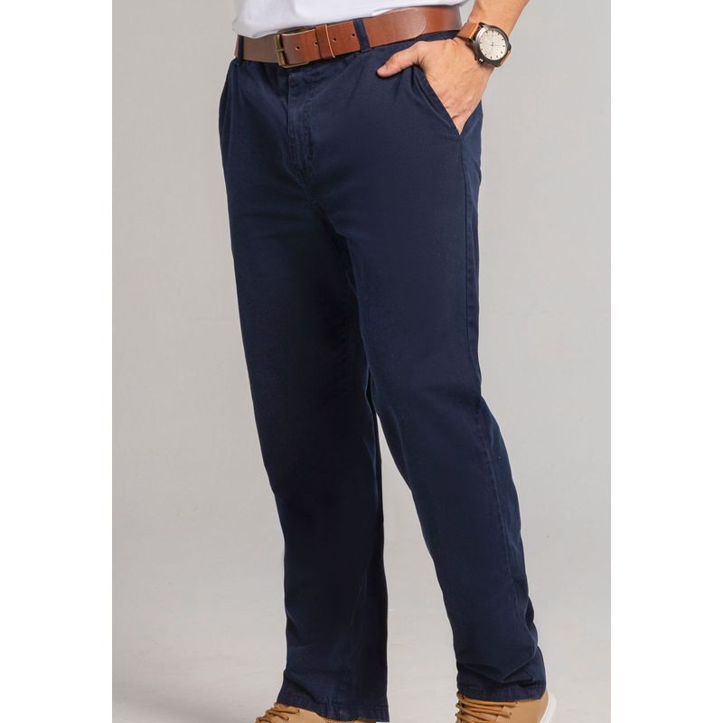Pantalón Hombre Azul Mp 100318