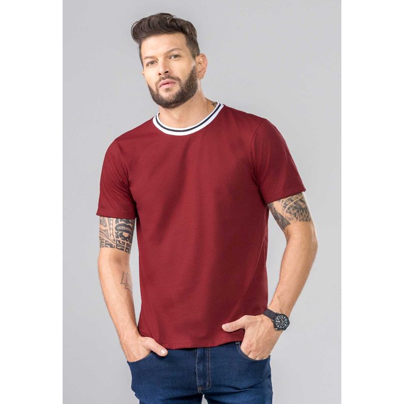 Camiseta Hombre Rojo Mp 351