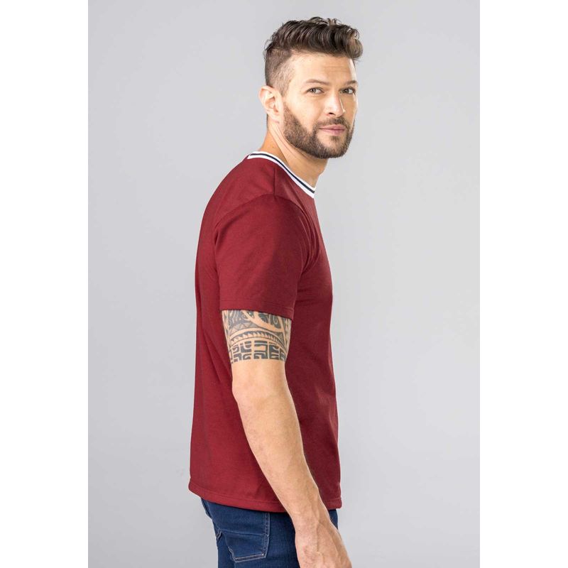 Camiseta Hombre Rojo Mp 351