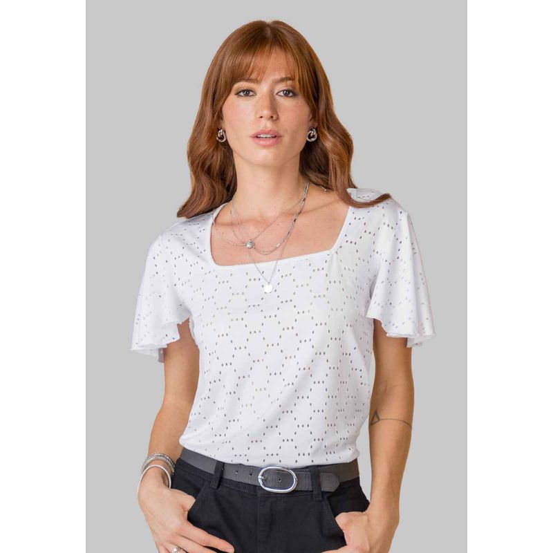 Blusa Mujer Blanco Rutta 101040