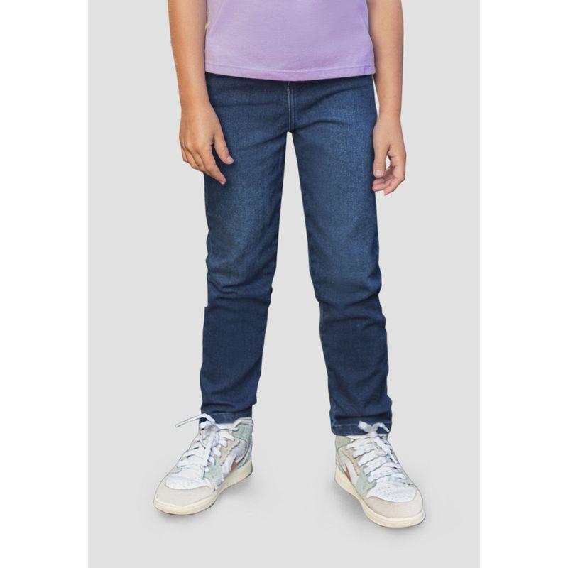 Jean Infantil Femenino Azul Mp 4443