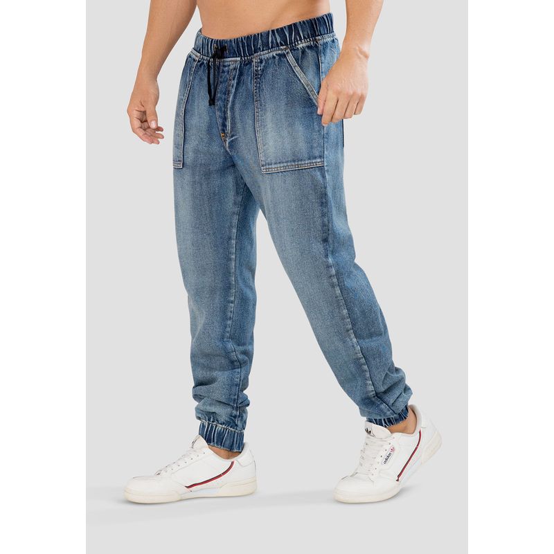 Jogger Hombre Azul Mp 104891