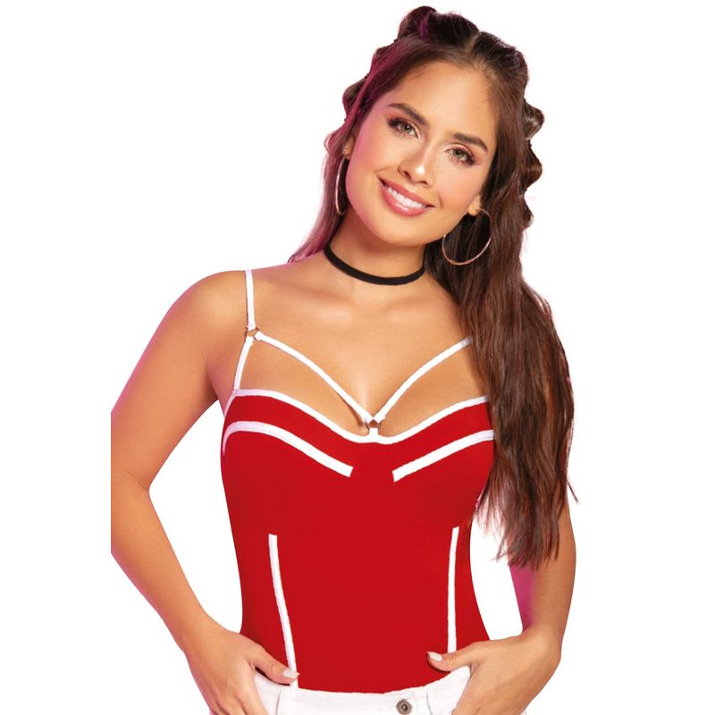 Body Mujer Rojo Atypical 92448