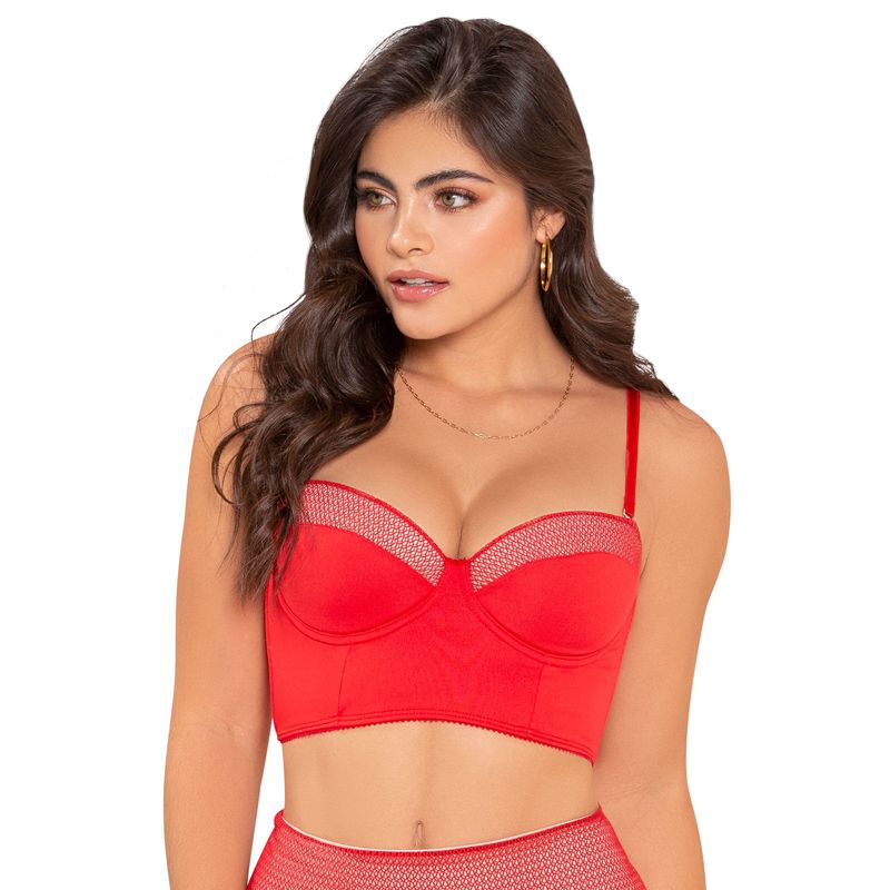 Bustier Mujer Rojo FI 79829